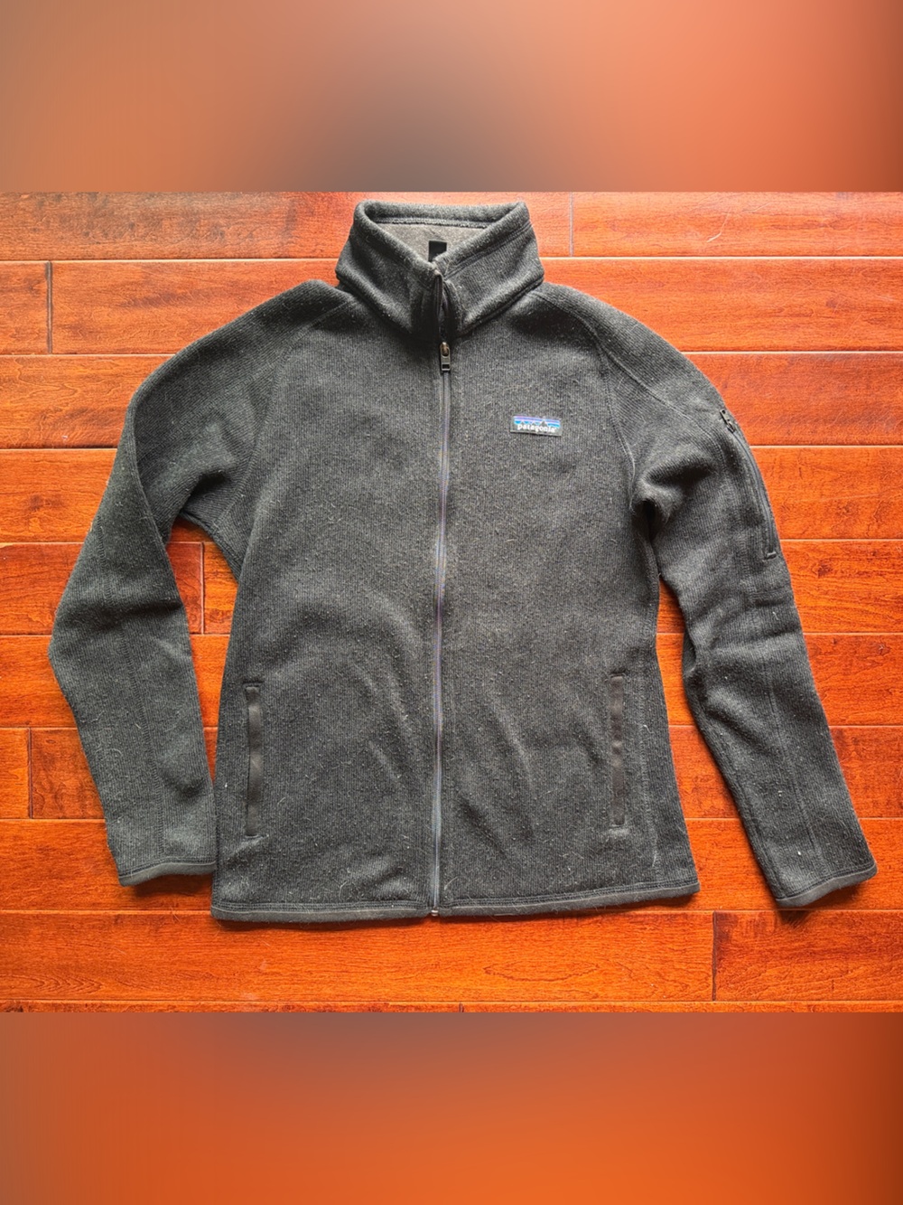 Patagonia Women’s Black Full-Zip Fleece Jacket